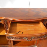 Enfilade in Provençal cherry tree, Louis XV style