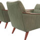 living room set,  norway 1960's, set of 2 armchairs & sofa