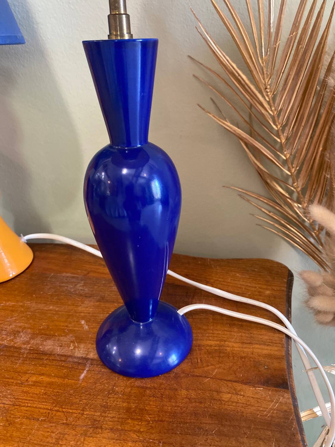 Colorful vintage lamp