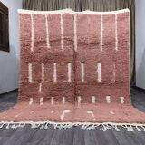 Traditional handmade pure wool rug size 145 x 255 cm