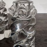 Pair of signed Baccarat Aladin candlesticks