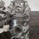 Pair of signed Baccarat Aladin candlesticks