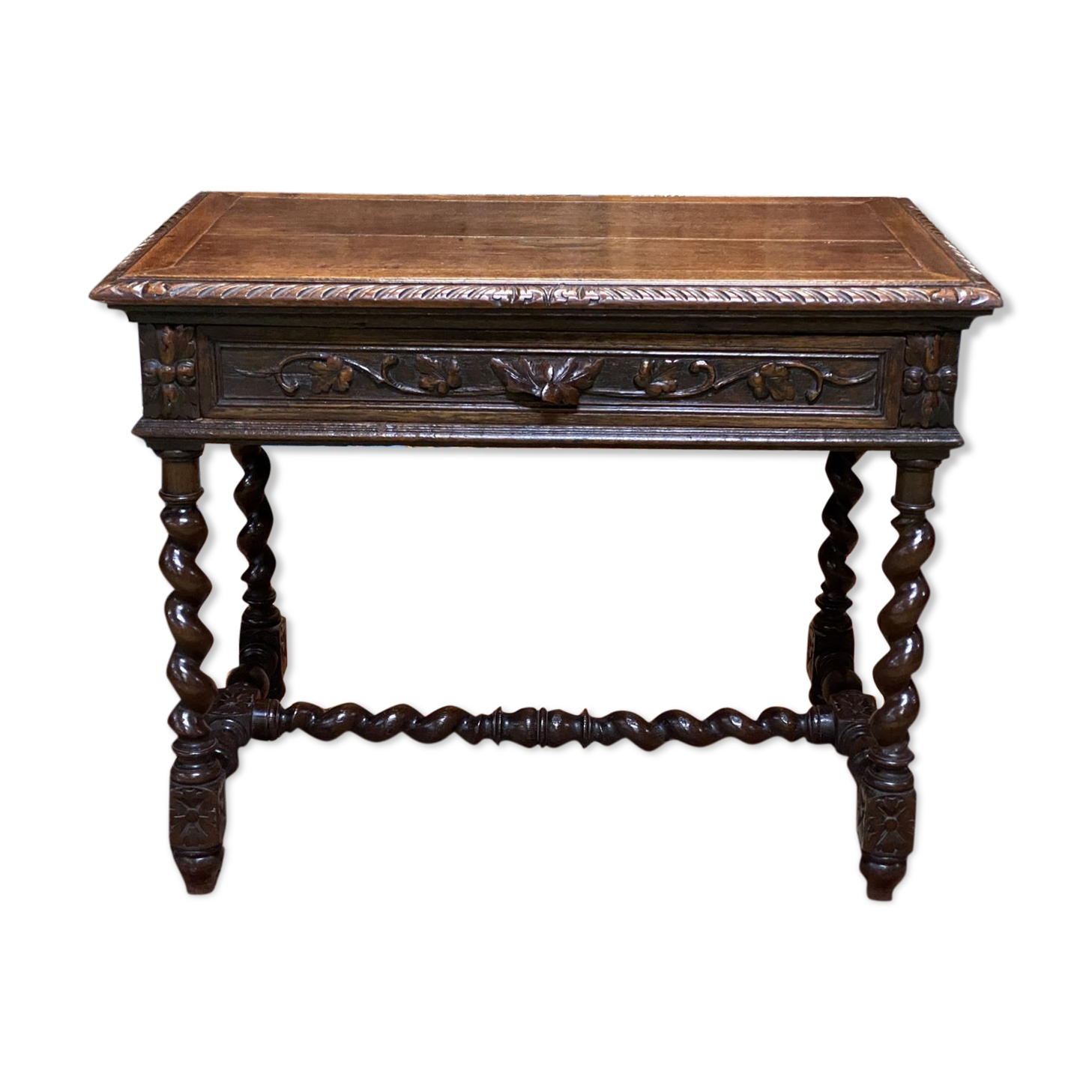 Henry II oak desk from the early 20th century