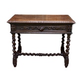 Henry II oak desk from the early 20th century