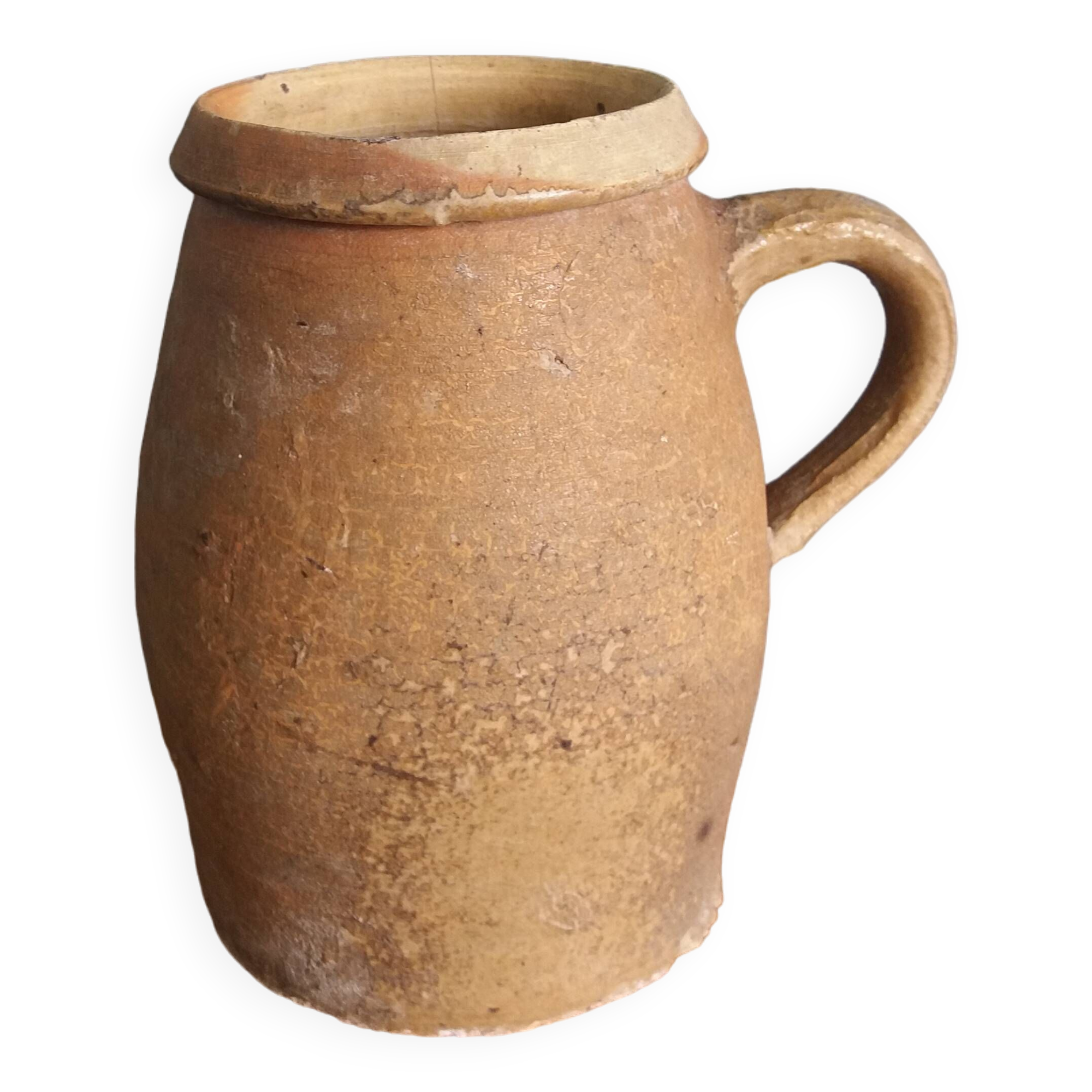 Terracotta pot jar