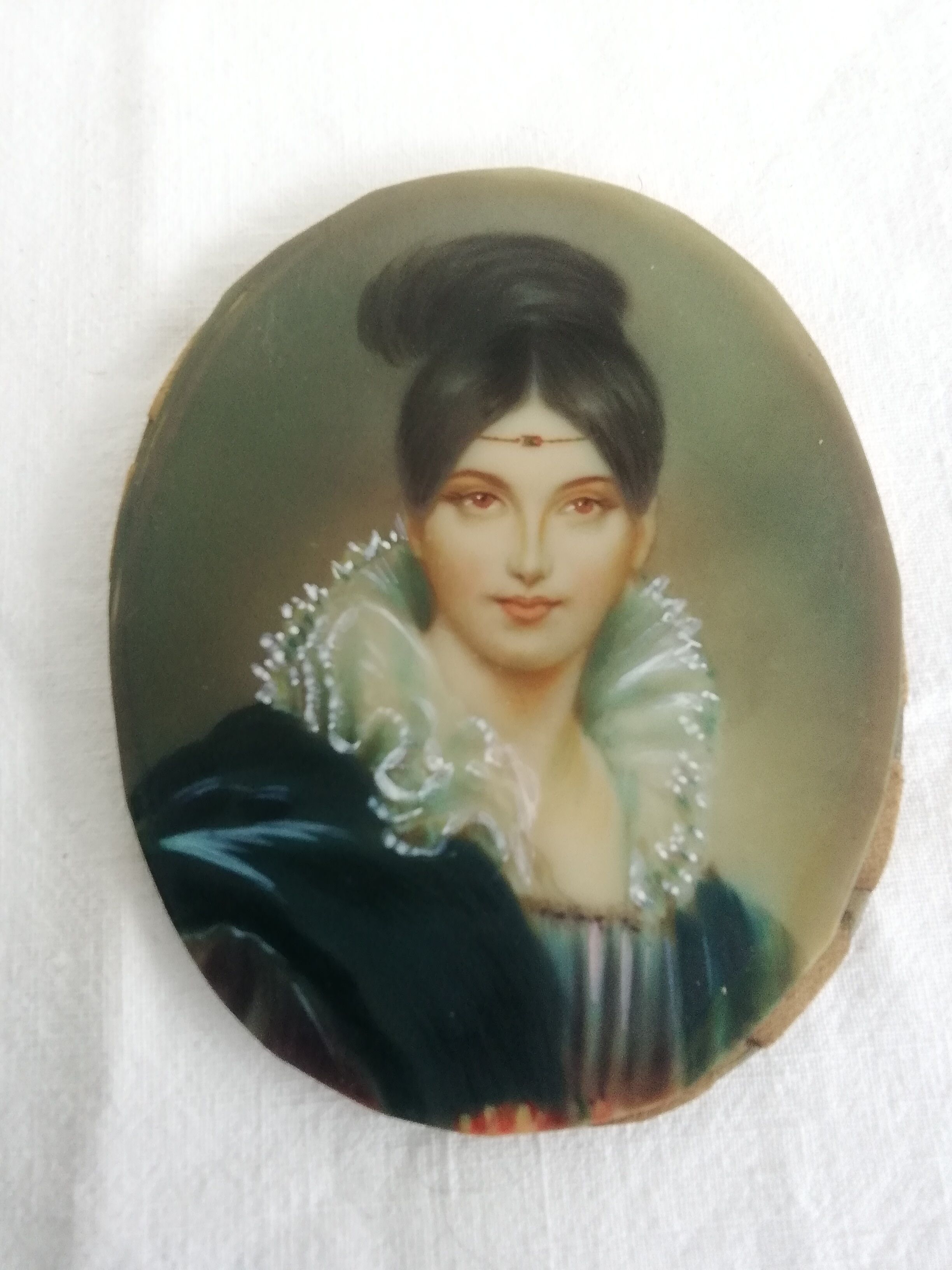 Miniature portrait painting