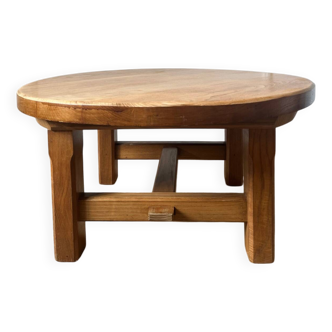 Table basse ronde wabi sabi