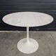 Tulip dining table with marble top by Eero Saarinen for Knoll International