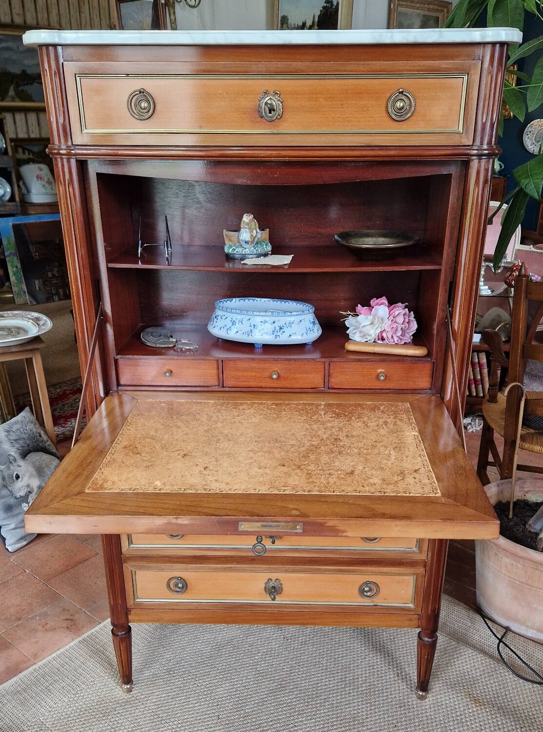 Mahogany secretary