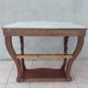 Napoleon III mahogany console
