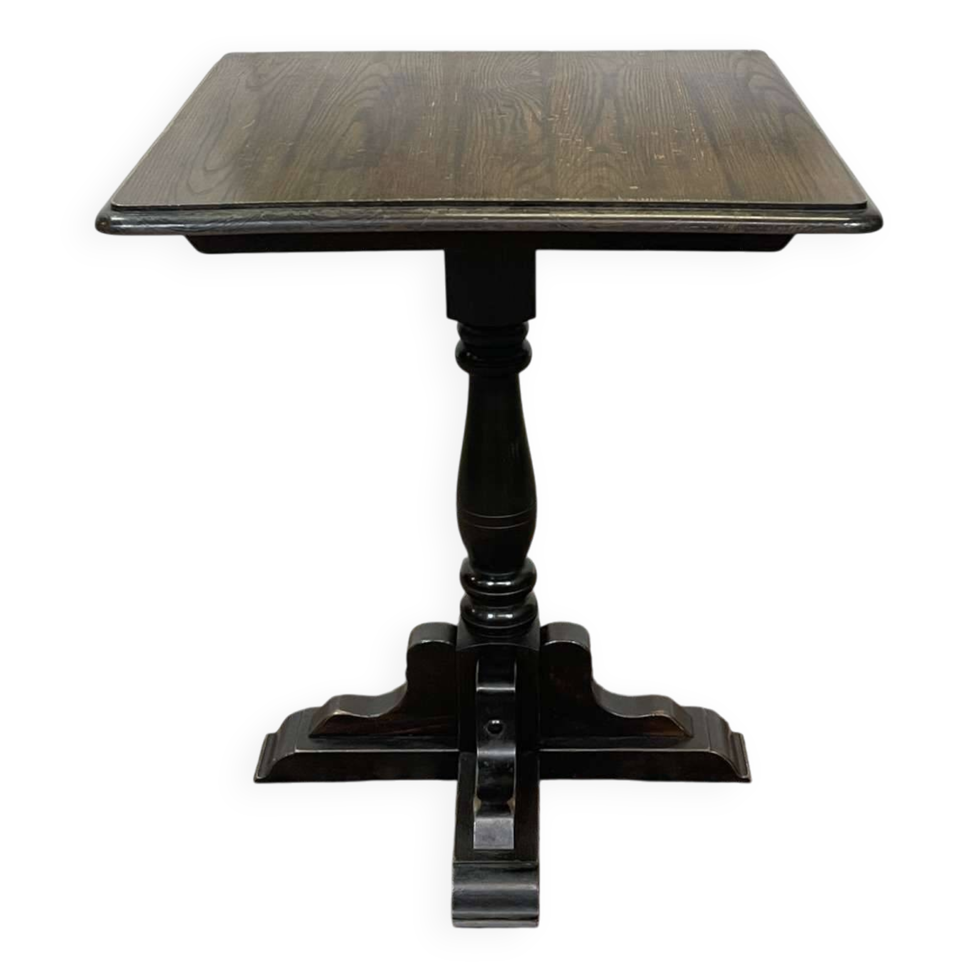 1970s English elm bistro table