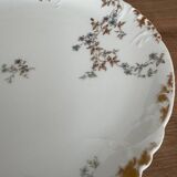 Porcelain plate from Paris E. Bourgeois