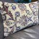 Housse de coussin lombaire en tapis décoloré 40x60 cm