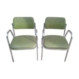 2 fauteuils souvignet plichaise design