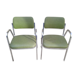 2 fauteuils souvignet plichaise design