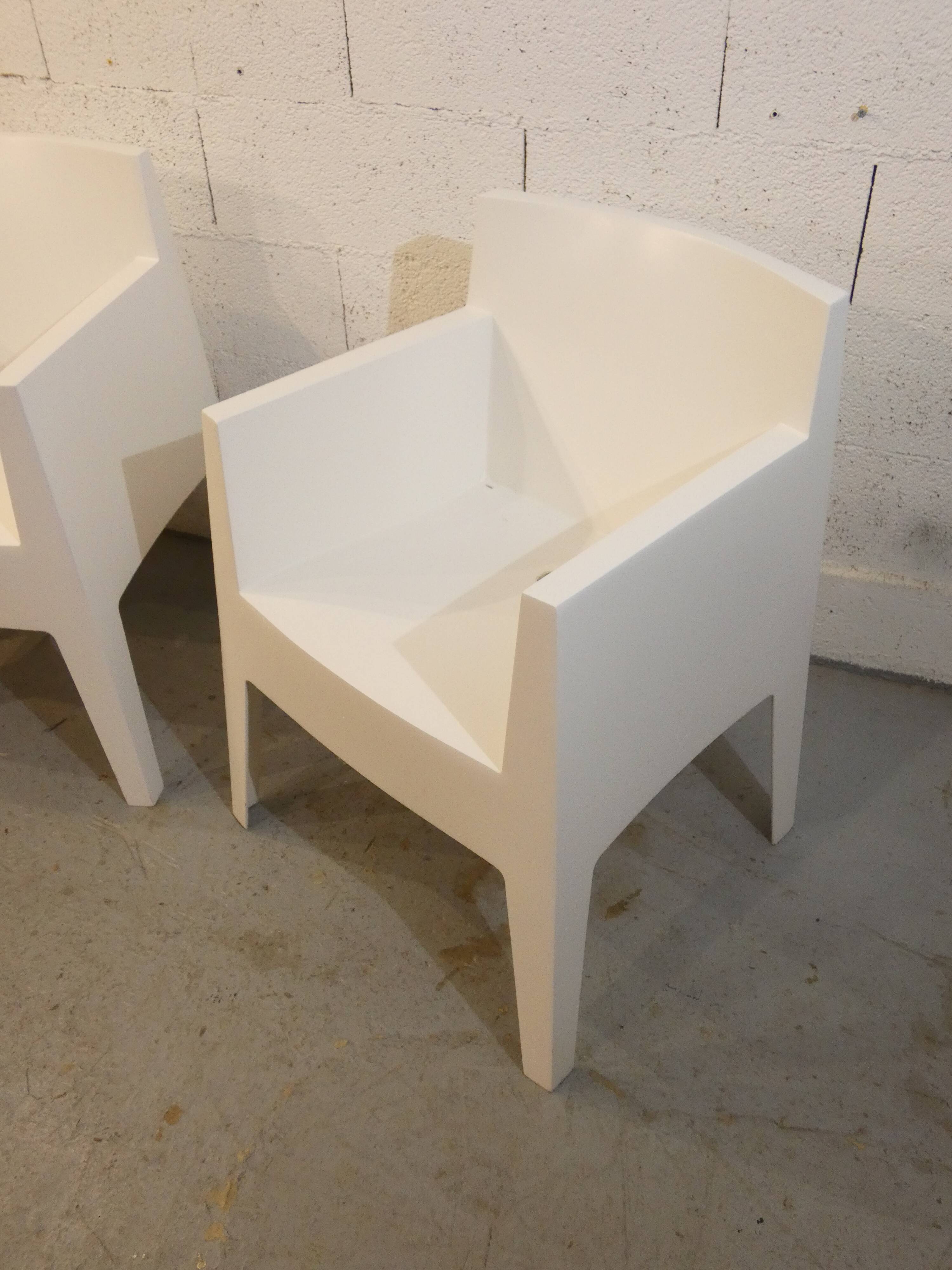 Trio of Joy armchairs by Philippe Starck for Driade