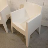 Trio of Joy armchairs by Philippe Starck for Driade