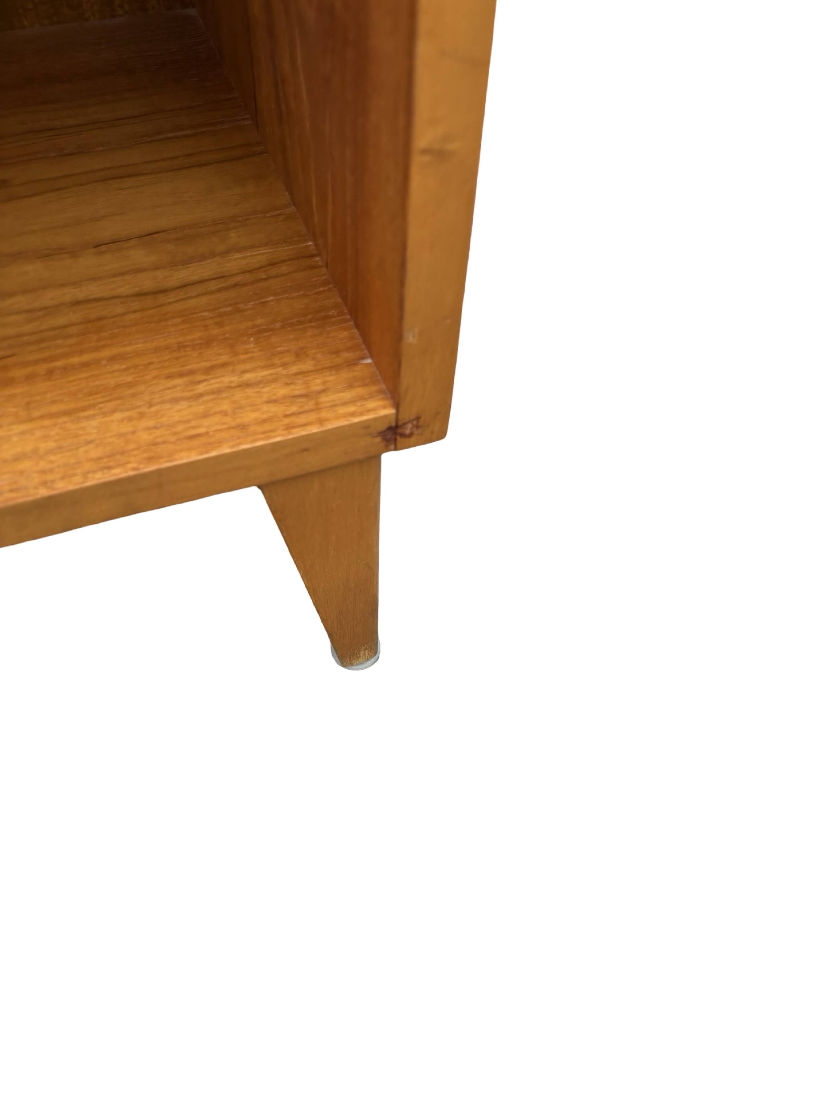 Large vintage teak bookcase, Danish design, 1960s