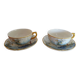 Earthenware lunch cups by Gien MAGELLAN - With box