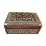 Oriental box in mother-of-pearl marquetry