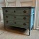 Old blue chest of drawers