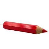 Pierre Sala, lampe de table postmoderne Pencil rouge, Ed. Vilac France années 1980