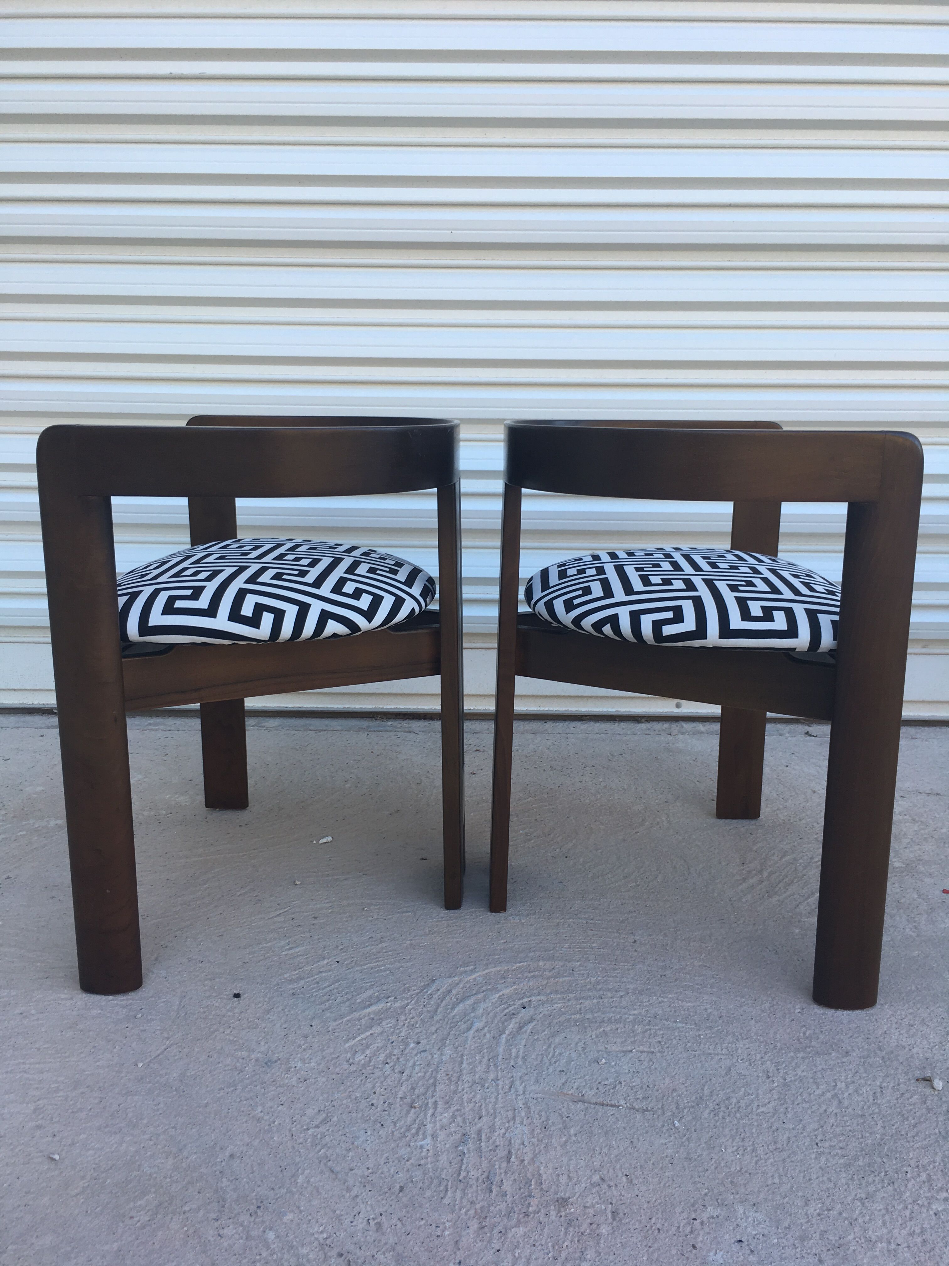 Tobia Scarpa 4 chairs/chairs model "Pigreco" 1956 for Gavina