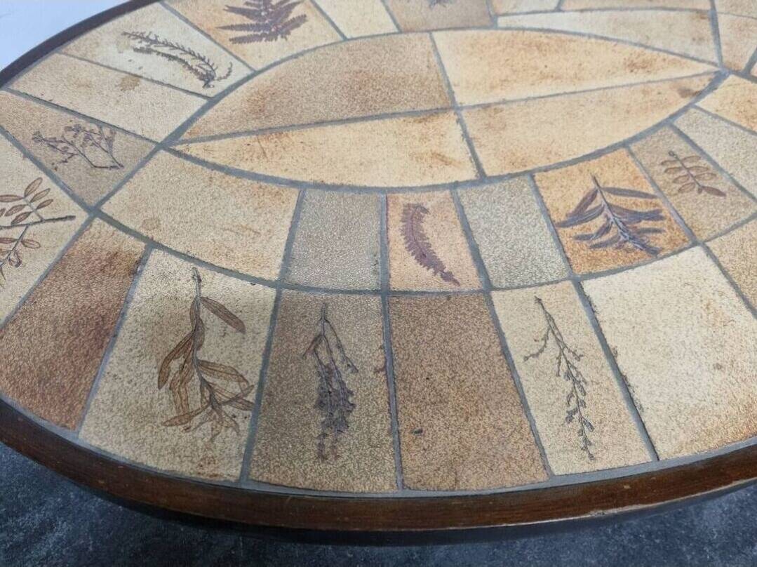 Vallauris ceramic coffee table