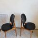 Pair of Baumann chairs model Pegasus circa 1960