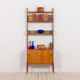 Norwegian free standing wall unit in teak by Torbjorn Afdal, 1960s