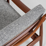 Midcentury Danish Spade Chair in teak by Finn Juhl for France & Søn 1960s