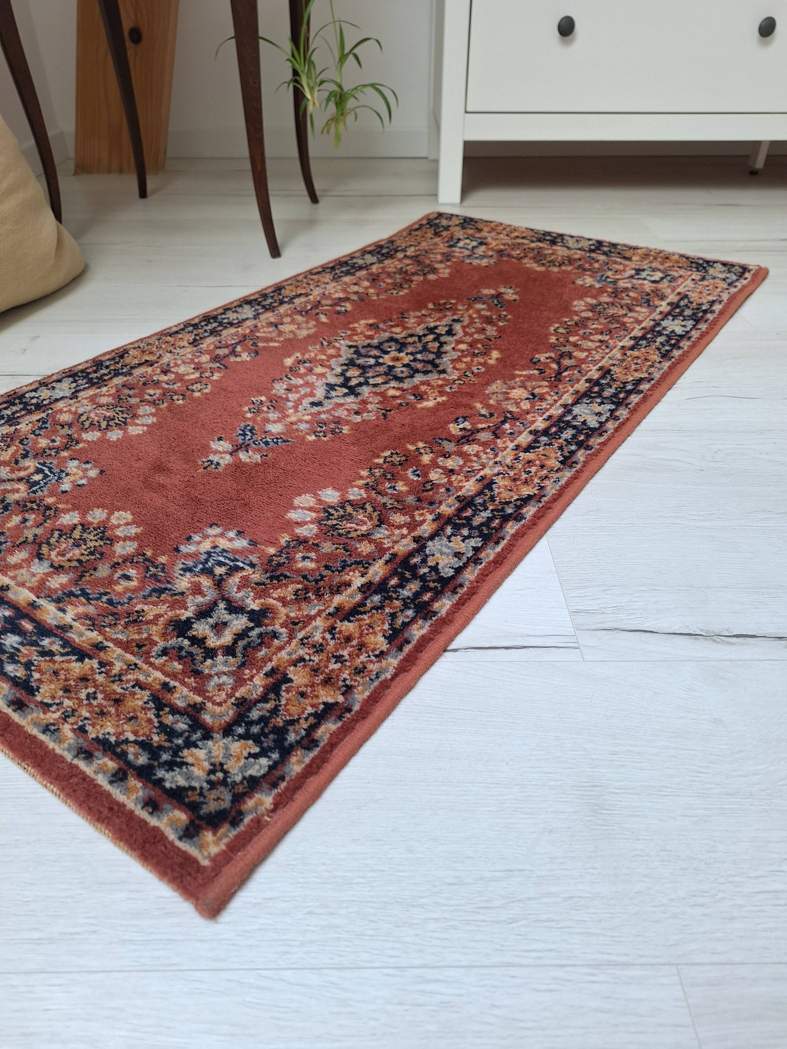 Pink Persian wool rug