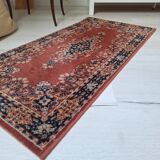 Pink Persian wool rug