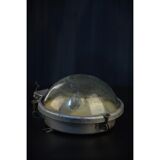 Applique murale industrielle ronde