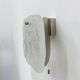 Set of 2 J.T. Kalmar ice glass wall lamps sconce, 1970s, Germany