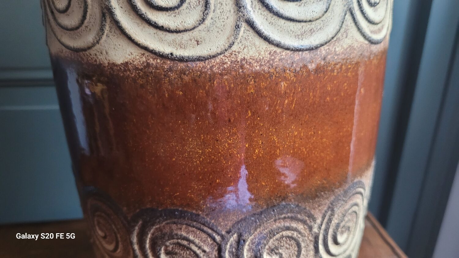 Large 60's Scheurich vase