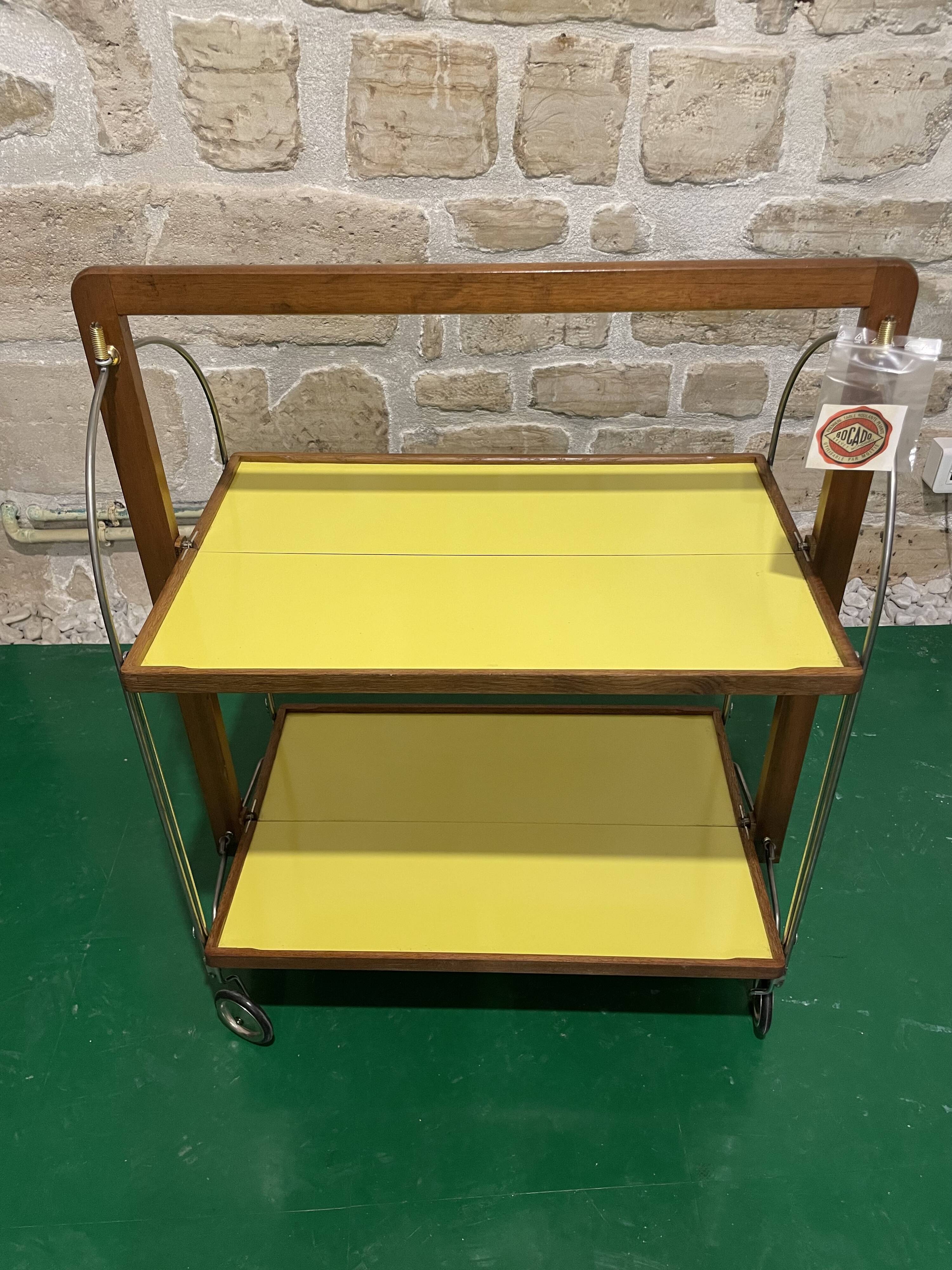 Bocado folding serving cart