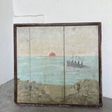 Painting on wood 1900