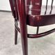 Rare fauteuil en bois courbé de Thonet