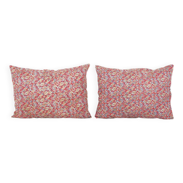 Set of 2 vintage Turkish cushion covers 61x41 cm