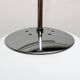 Vintage German space age glass ball pendant lamp by Limburg.