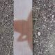 Wall floor wood and vintage gold metal xxeme