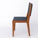 1 des 2 chaises danoises en bois de teck par Johannes Andersen Uldum Møbelfabrik années 1960