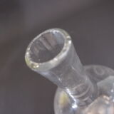 Pair of glass decanters