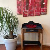 Evier sec style classique en bois