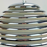 Kazuo Motozawa Saturno chrome design pendant light from the 60s