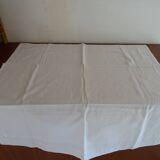 Lot 2 old embroidered pillowcases in cotton 66 x 66