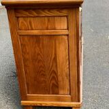Scandinavian solid wood sideboard with 3 doors and 6 drawers, 160 cm
