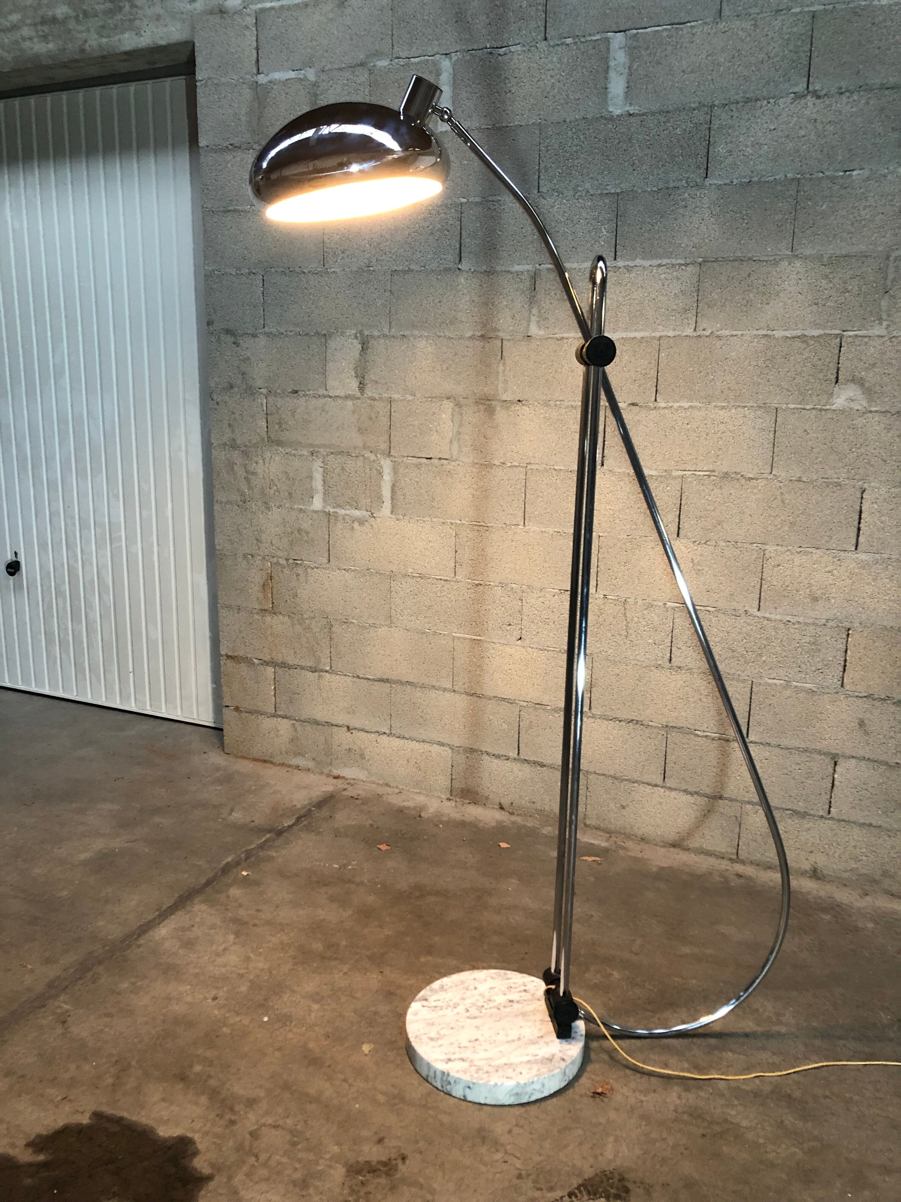 Modular floor lamp italian design 1970