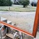 Pitchpin mirror from the 1900s 115cmx90cm